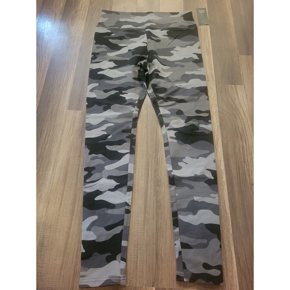 Wild Fable black/gray Camo High Rise Leggings NWT Size M